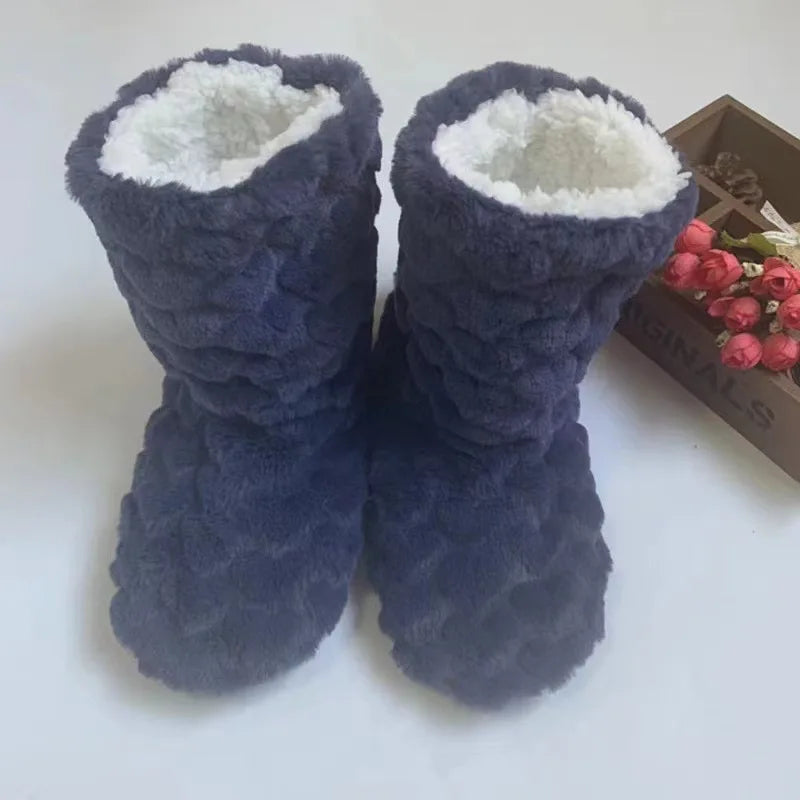 Cozy winter home slippers