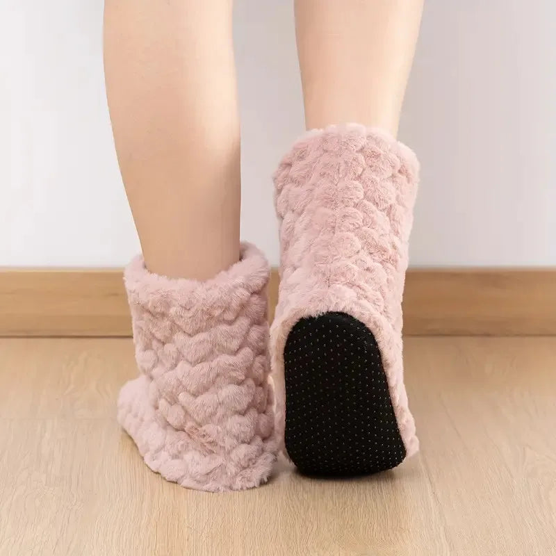 Cozy winter home slippers