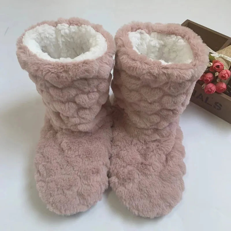 Cozy winter home slippers