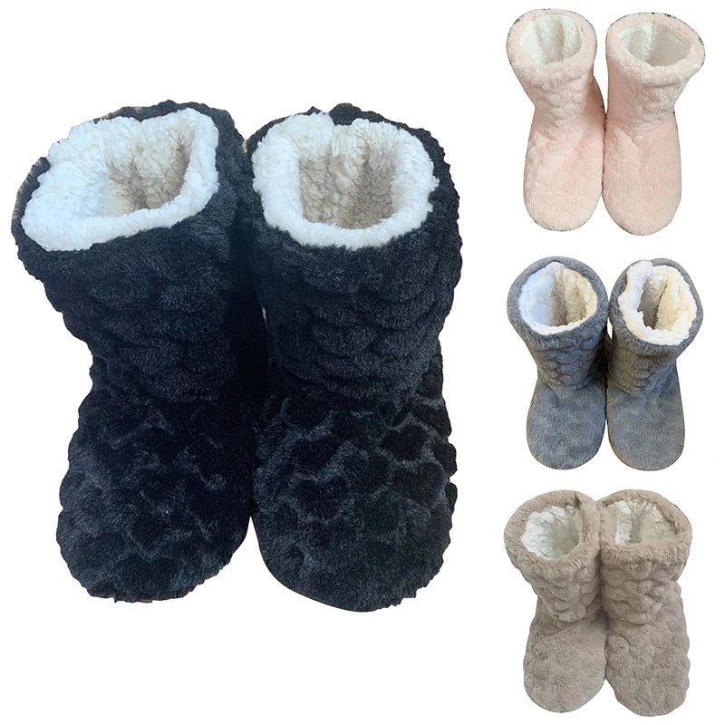 Cozy winter home slippers
