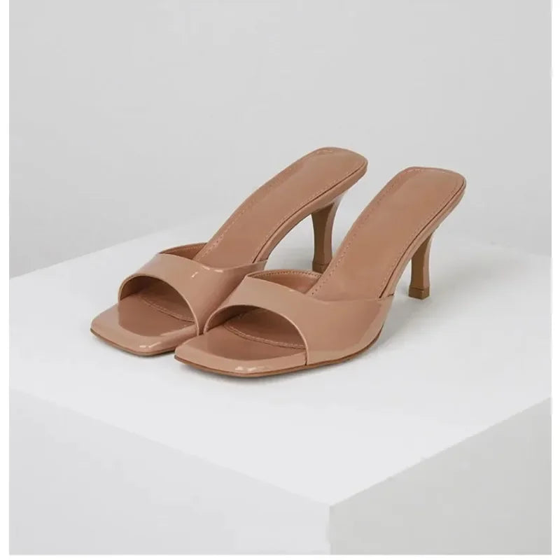 NewHigh Heels Women's Slippers Elegant