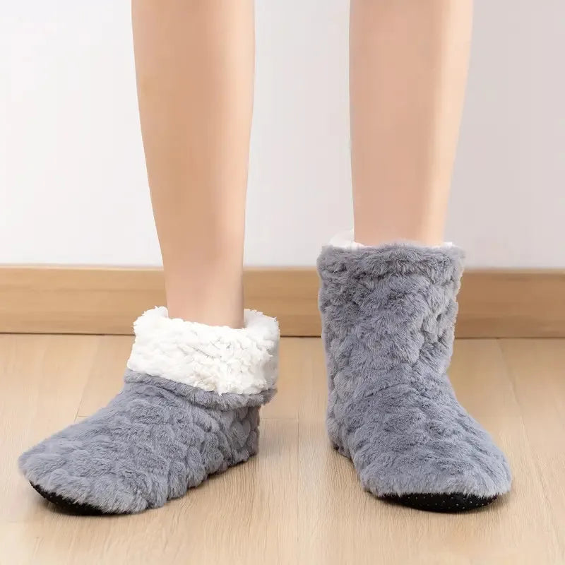 Cozy winter home slippers