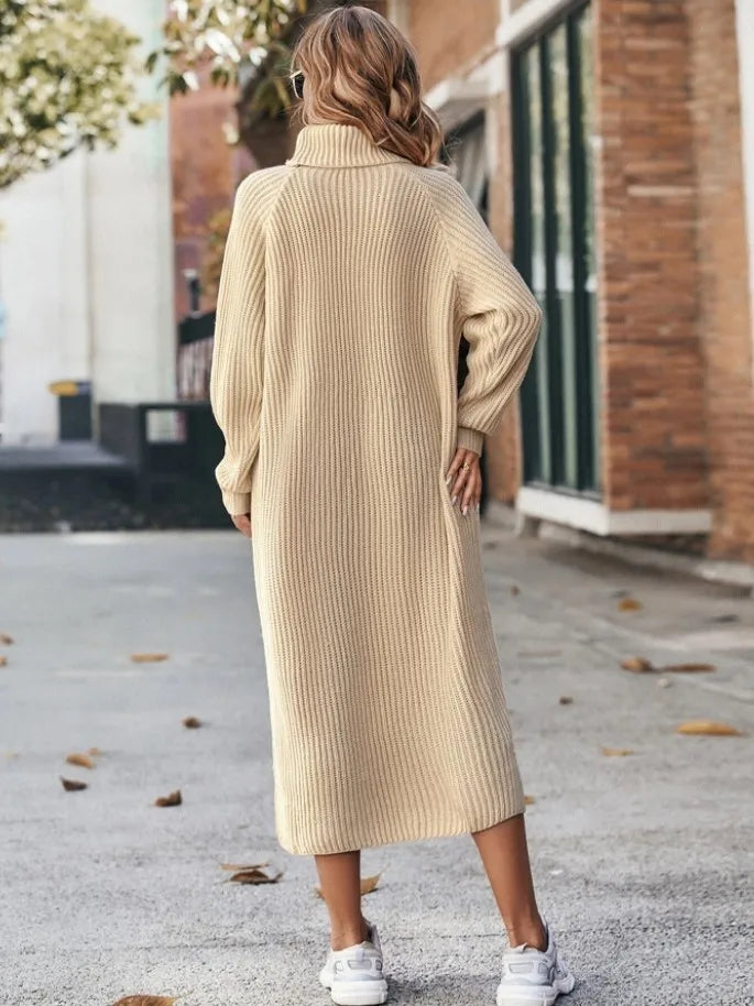 Long knit dress