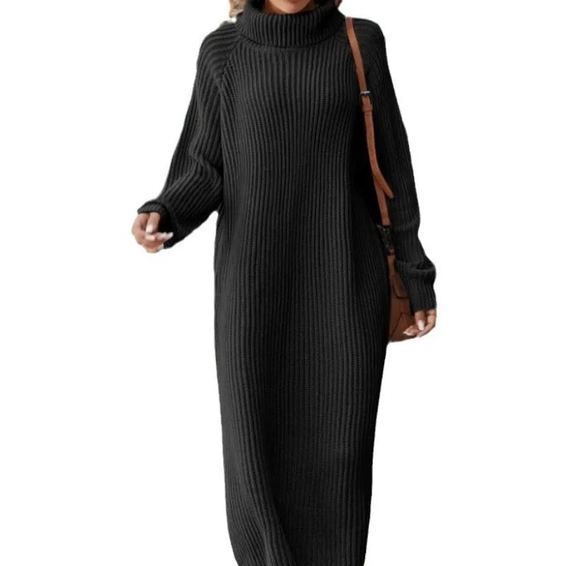 Long knit dress